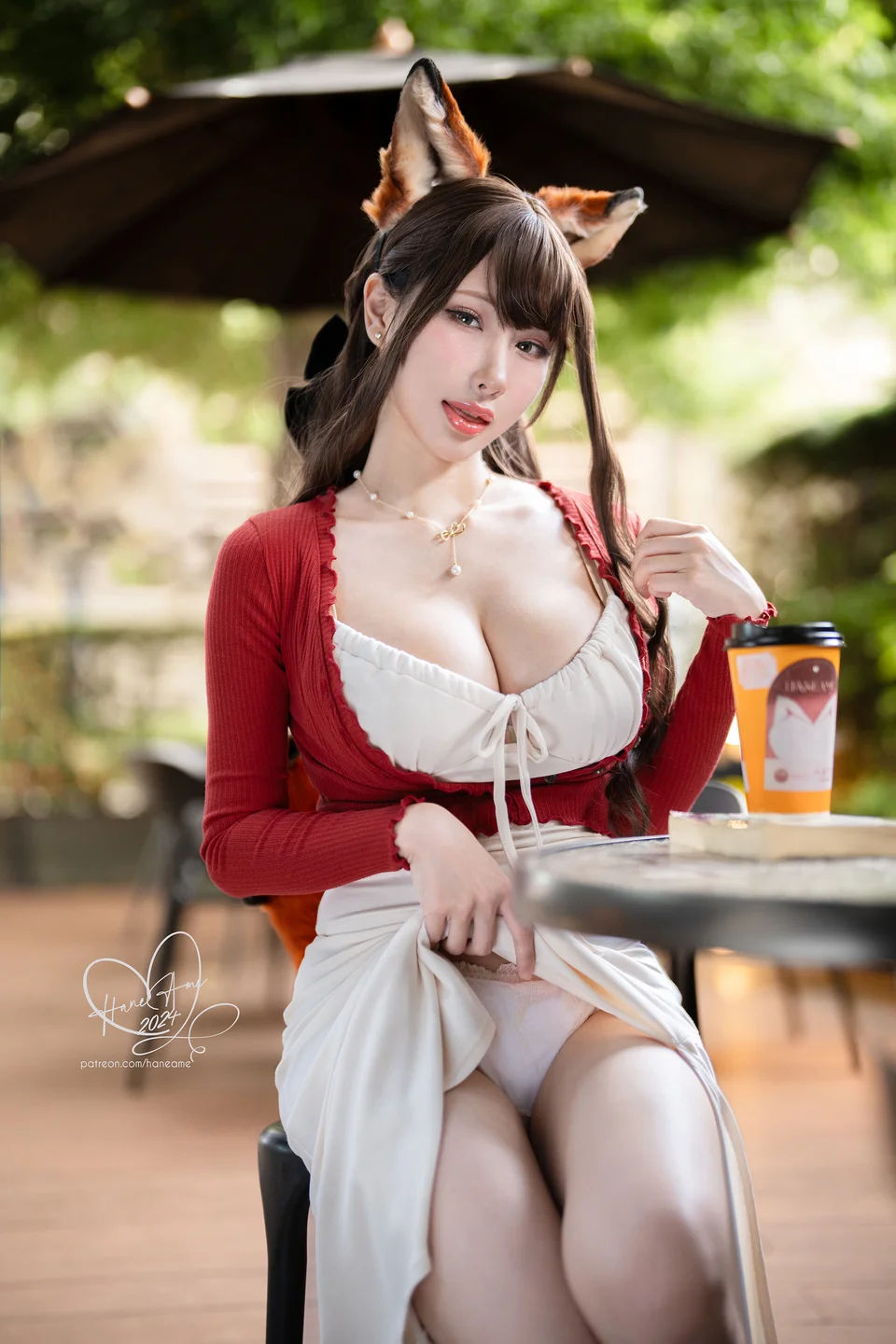 雨波_HaneAme_24年11月订阅_原創_寵物女友_秋日狐狸女友咖啡_46P_3V 1 (13).webp
